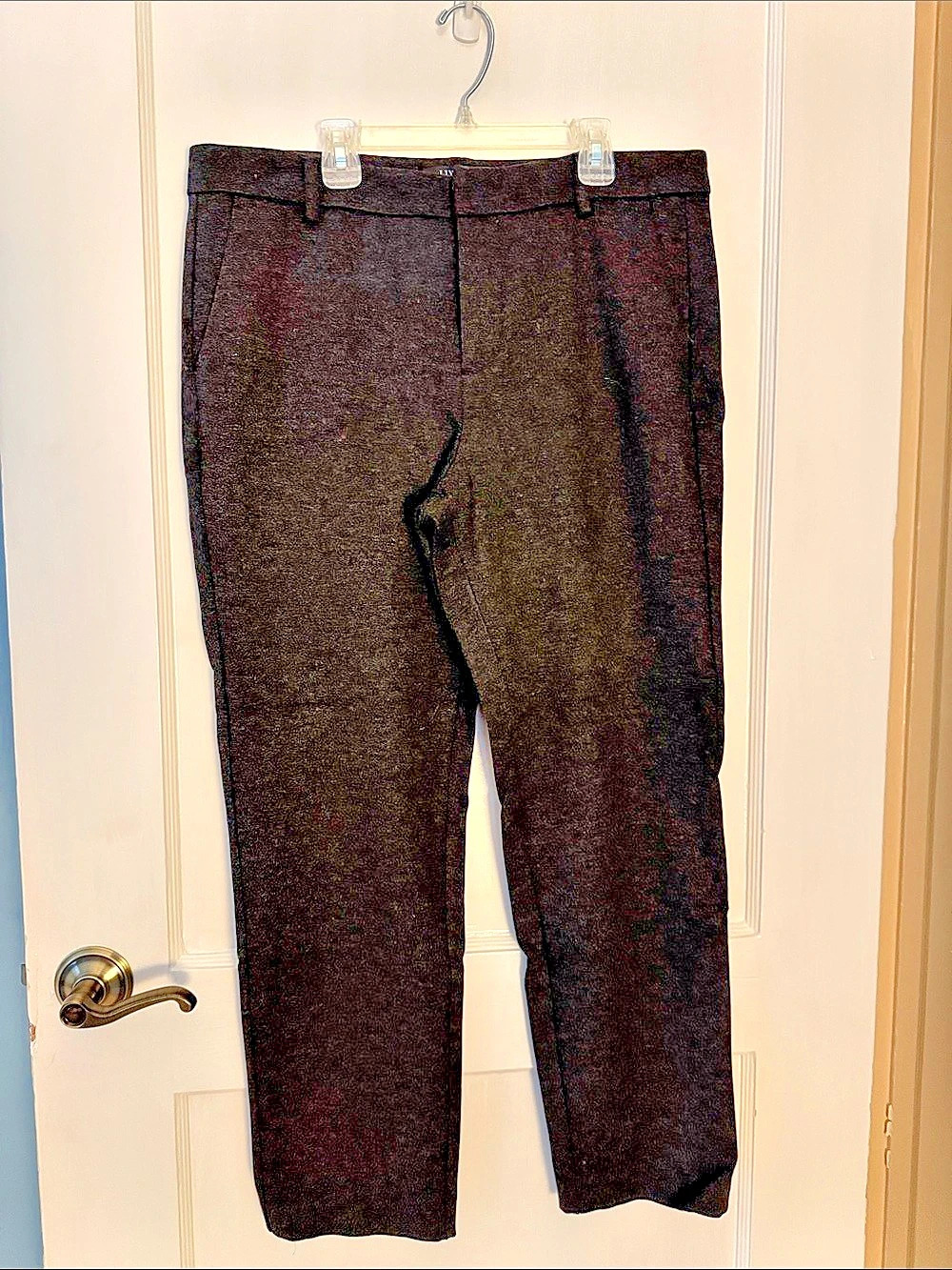 Liverpool straight Leg Pants in Charcoal Grey Size 12/31 Like New